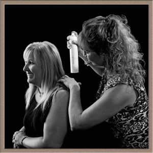 Hair Salon Publicity Image Taken at Lake Oswego Portrait Photography Studio